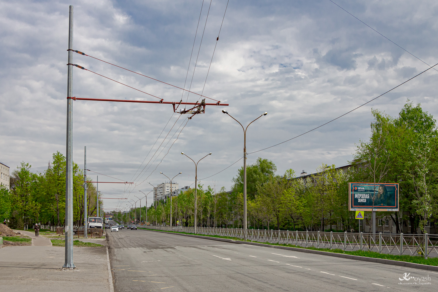 Kazaņa — Construction and reconstruction of the trolleybus lines