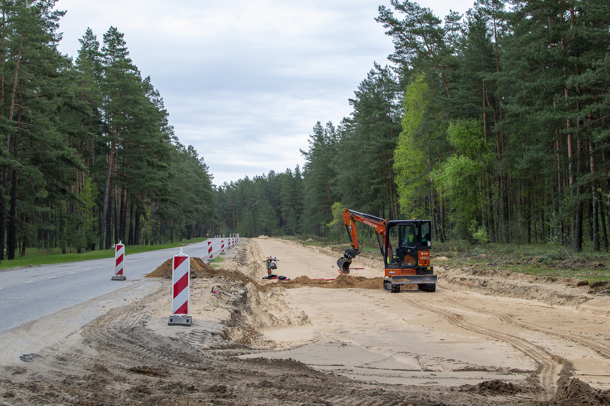 Daugavpils — Construction of new tram line Ķīmija — Stropi