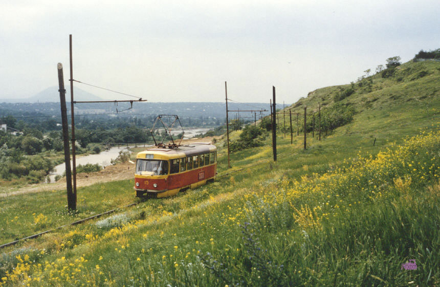 Пятигорск, Tatra T3SU (двухдверная) № 15; Пятигорск — Старые фотографии