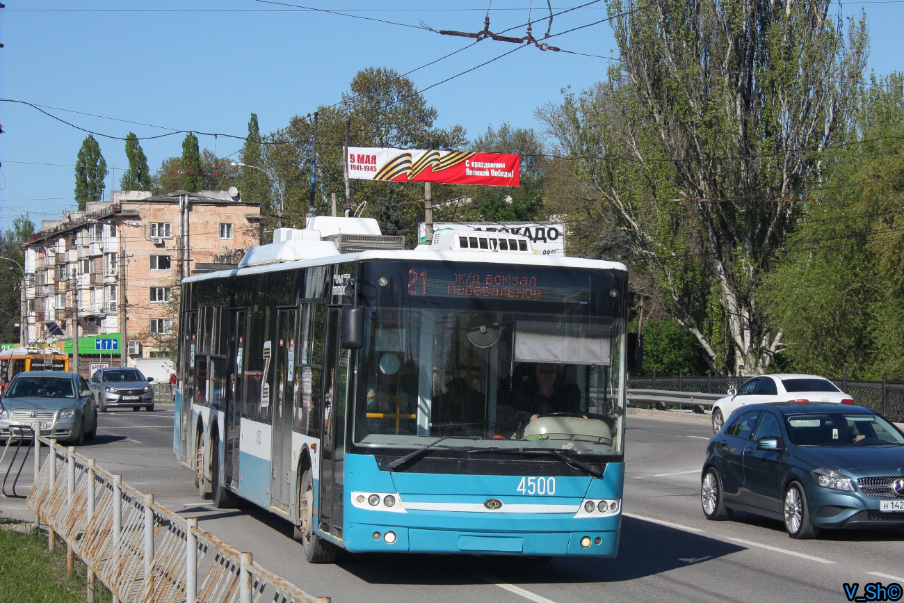 Crimean trolleybus, Bogdan T80110 # 4500