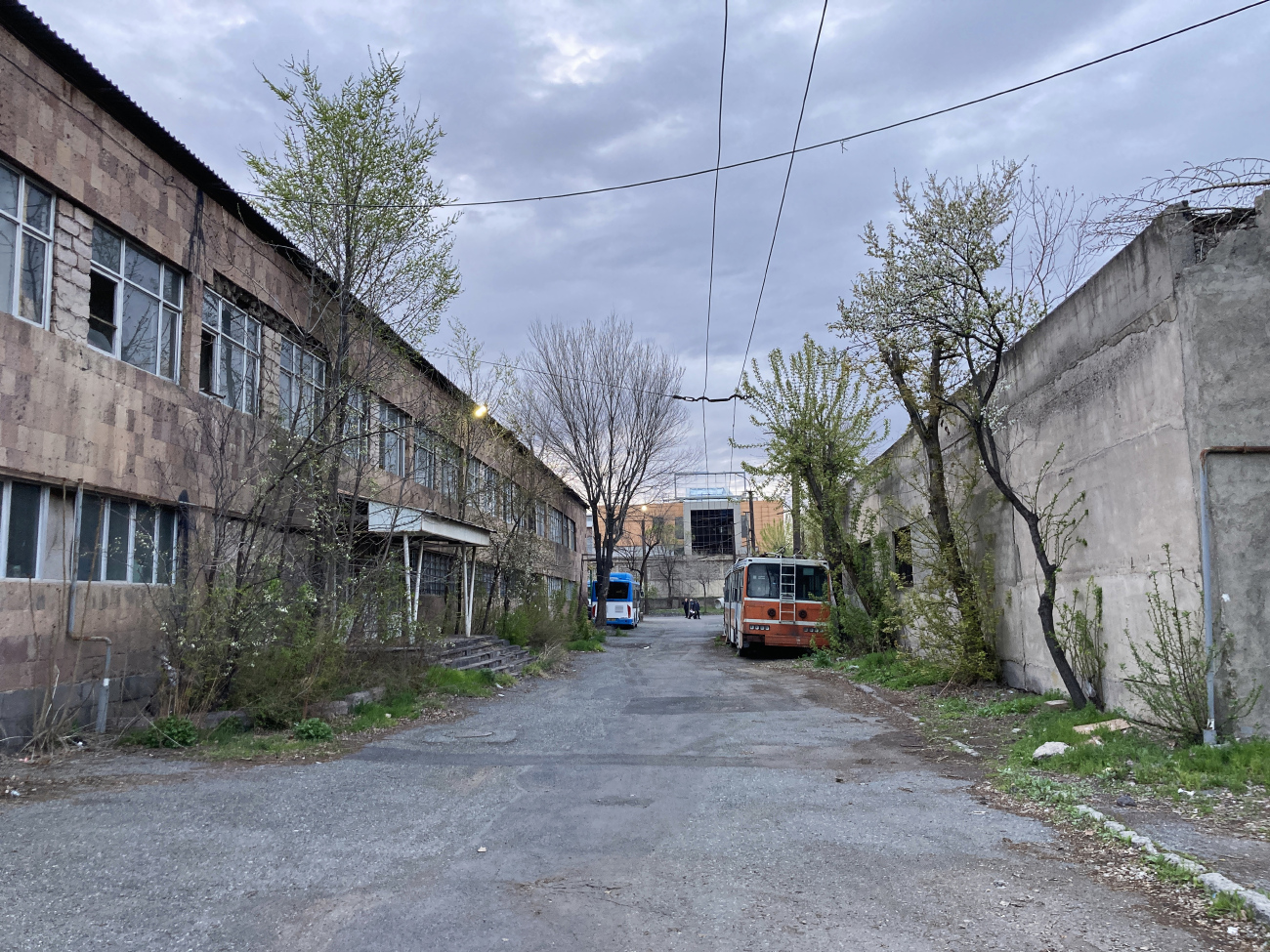Erevan — Trolleybus Lines and Infrastructure