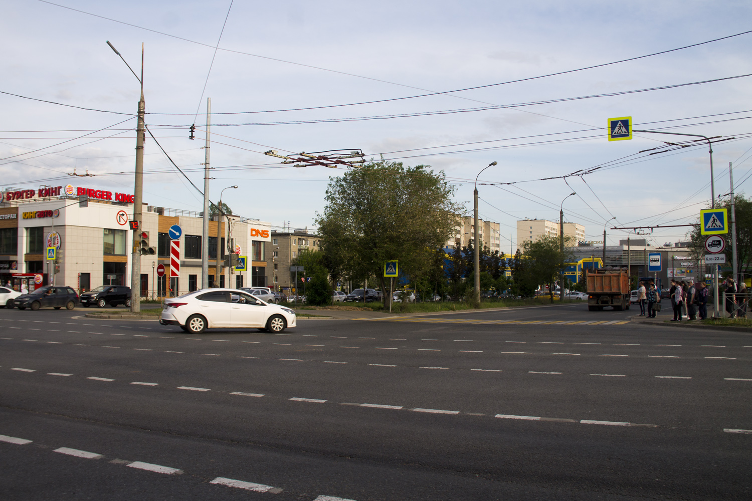 Kazaņa — Construction and reconstruction of the trolleybus lines