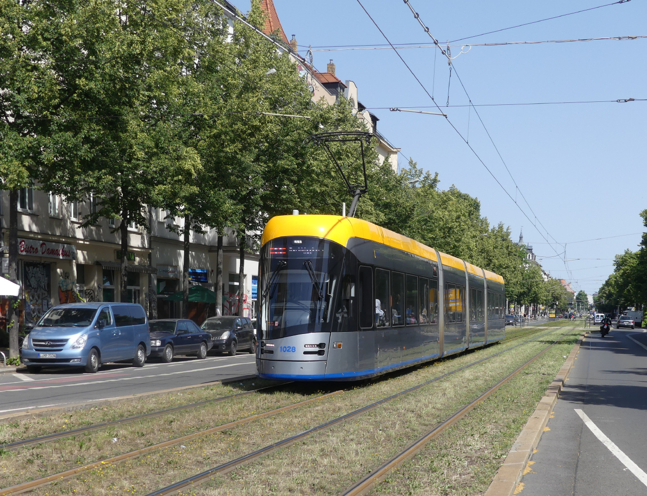 Лейпциг, Solaris Tramino Leipzig (NGT10) № 1028