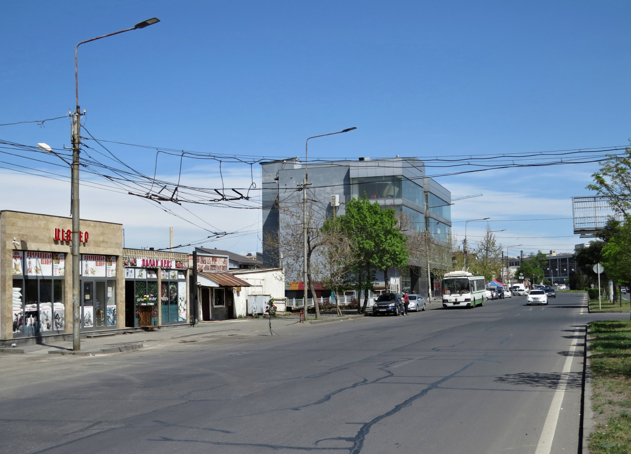 Jerewan — Trolleybus Lines and Infrastructure