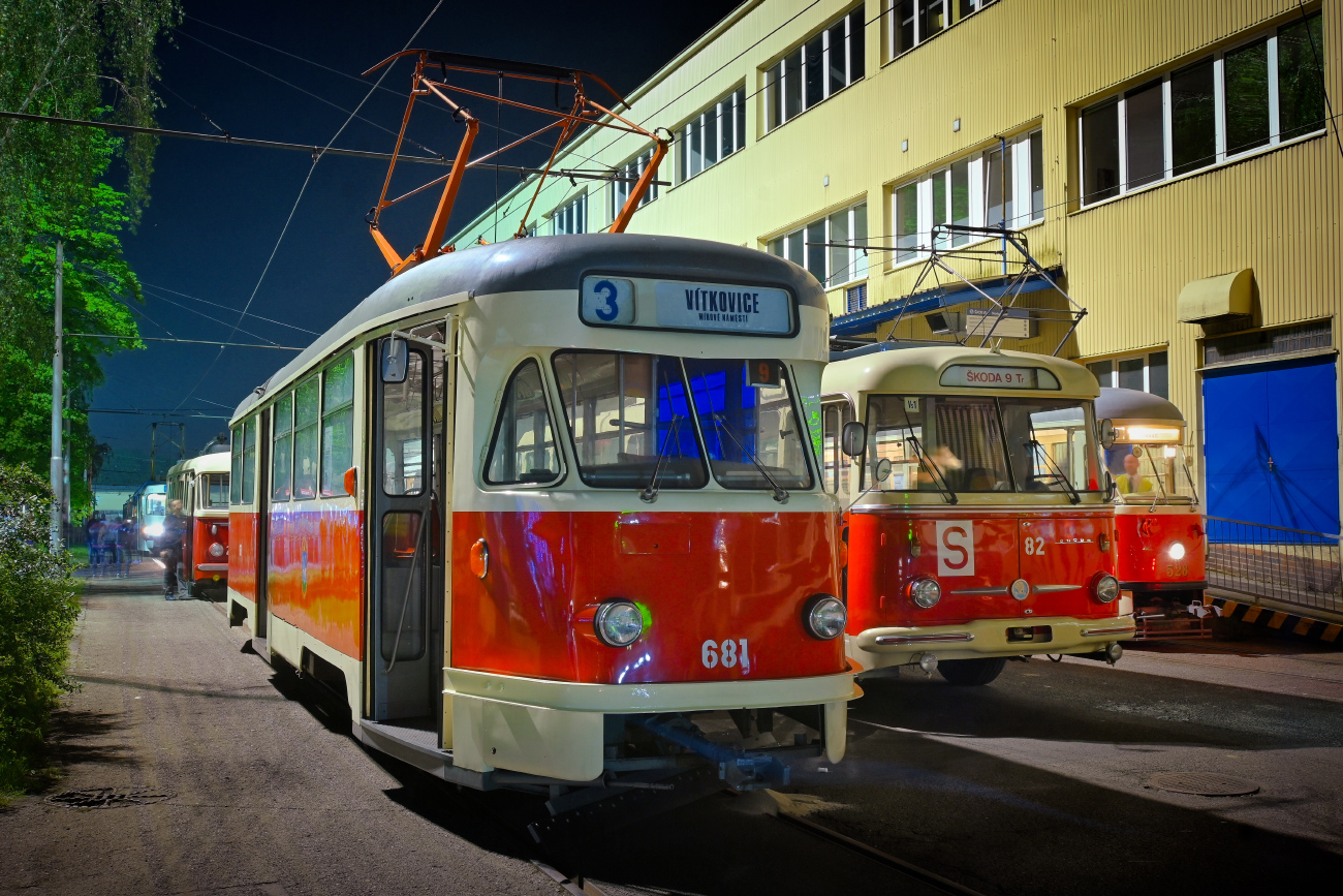 Острава, Tatra T2 № 681; Острава — Остравская музейная ночь 2023