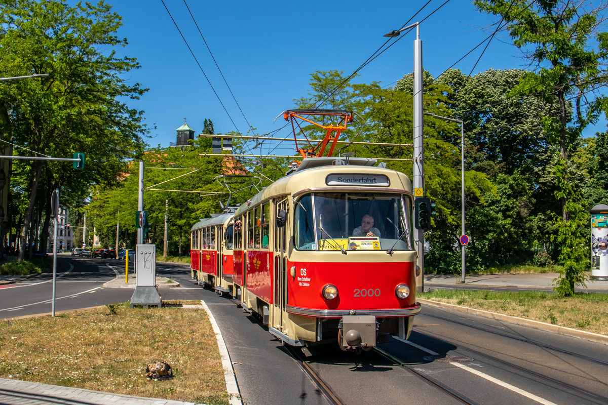 Drezda, Tatra T4D — 2000 (201 314); Drezda — Final farewell to Tatra trams after 56 years of service (03.06.2023)