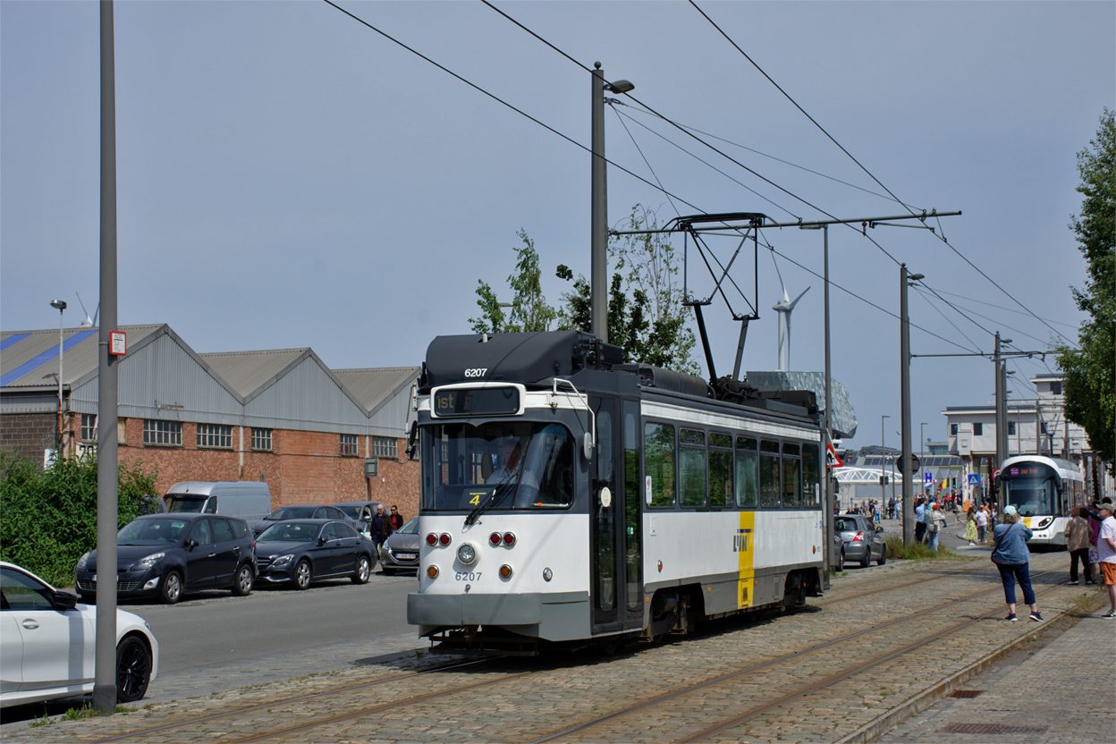 Antwerpen, BN PCC Gent (modernised) # 6207; Antwerpen — 150 years of tram in Antwerpen (28/05/2023)