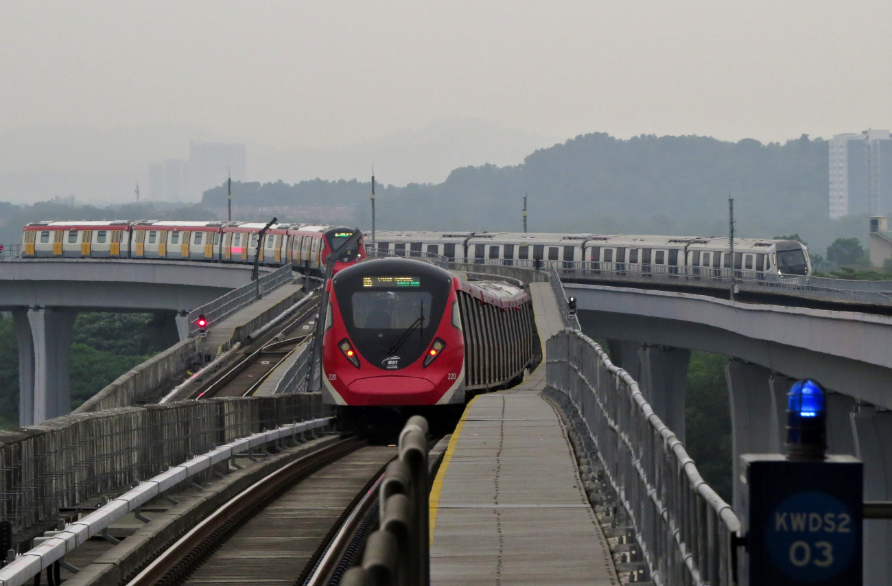 Куала-Лумпур, Hyundai Rotem № 220; Куала-Лумпур — Линия 12 — MRT (Putrajaya Line); Куала-Лумпур — Линия 9 — MRT (Kajang Line)