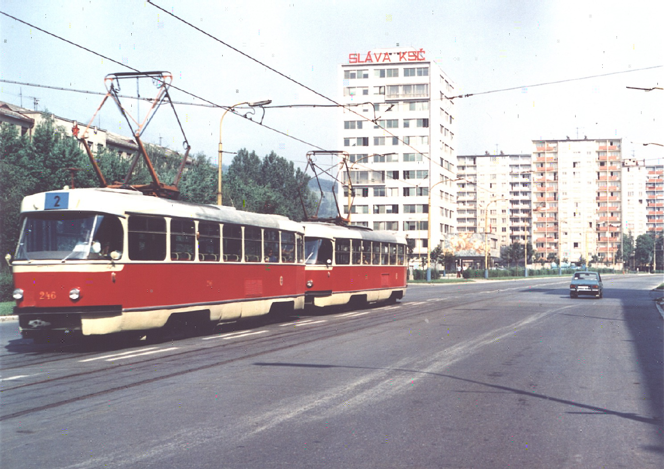 Košice, Tatra T3 č. 246; Košice — Old photos