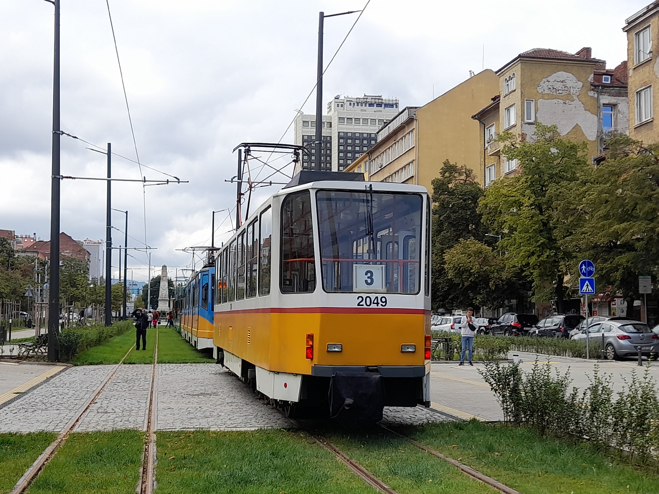 Szófia, Tatra T6A2SF — 2049; Szófia — Parade of all tram trains in Sofia — 18.09.2022