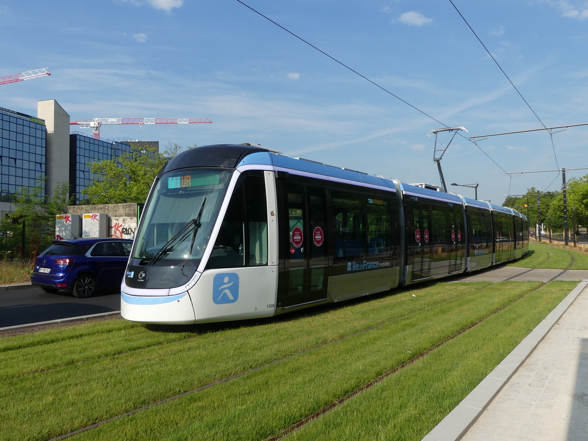 Paris - Versailles - Yvelines, Alstom Citadis 405 Nr. 1009; Paris - Versailles - Yvelines — Tram line T10
