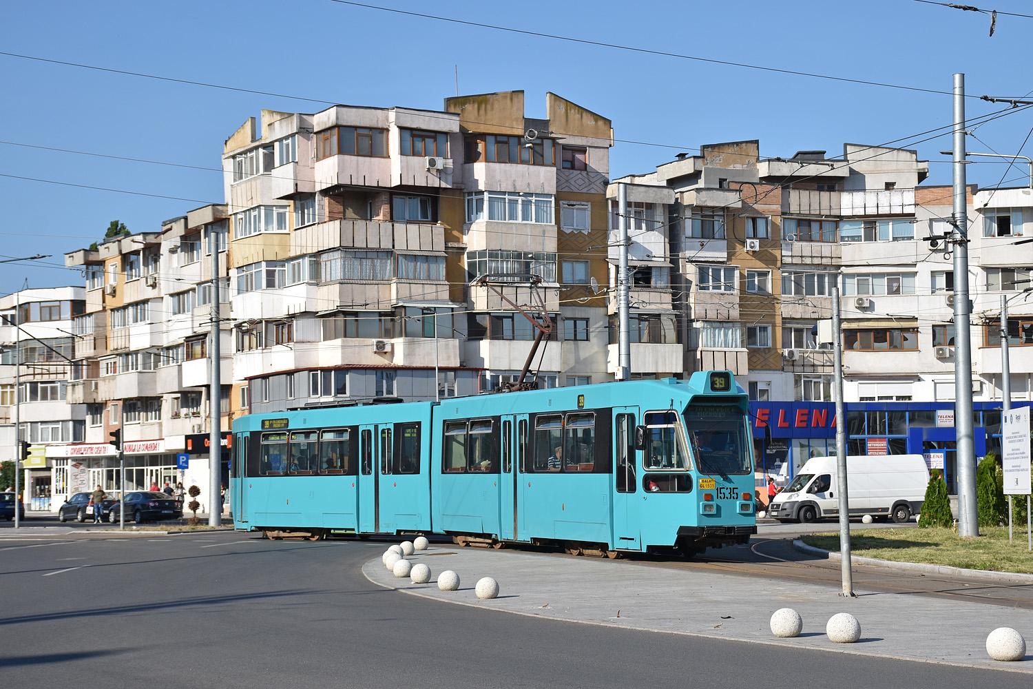 Galaţi, Duewag ZGT6 # 1535