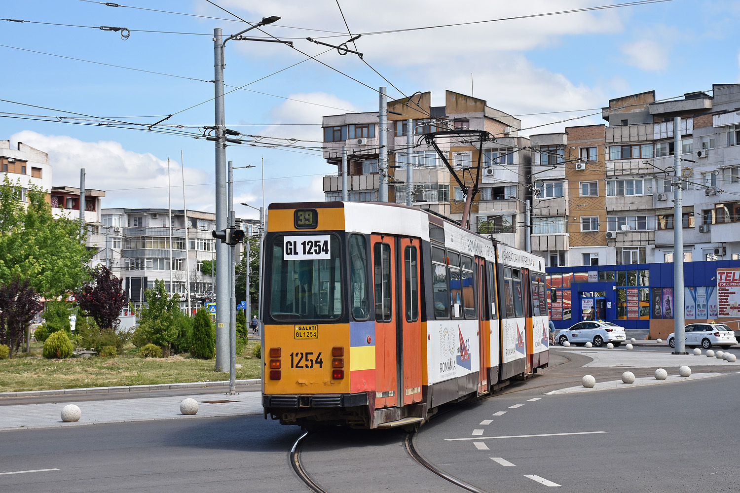 Galaţi, Duewag ZGT6 — 1254