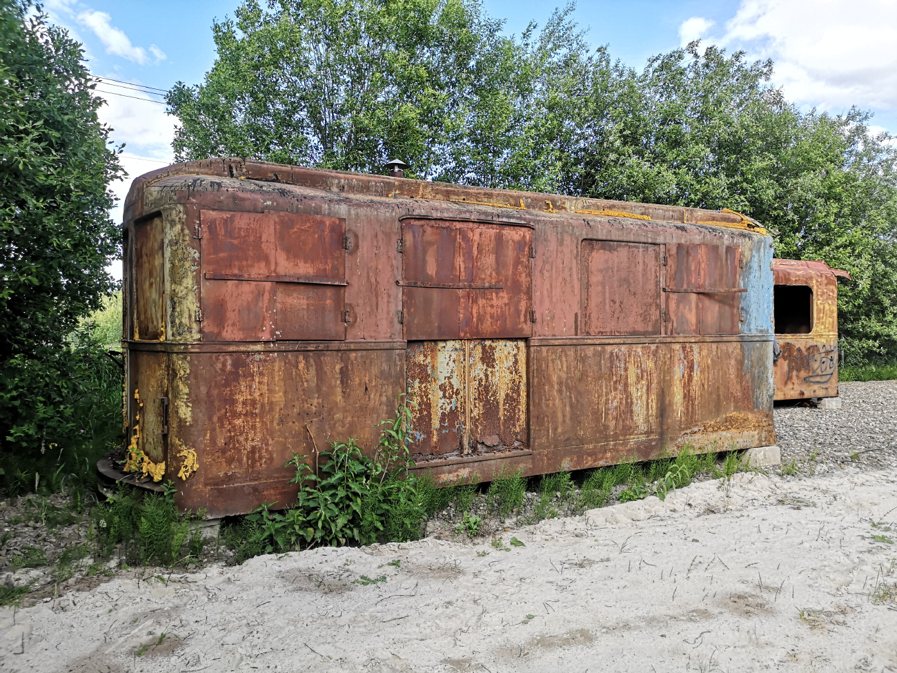 Moscova, B trailer car nr. 1081