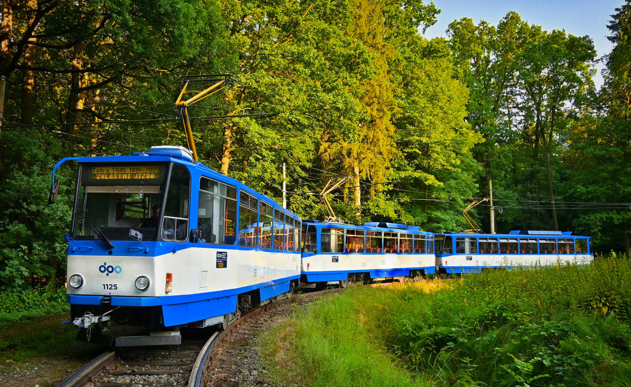 Ostrava, Tatra T6A5 № 1125; Ostrava — 29.6.2023 — Farewell of Tatra T6A5 trams