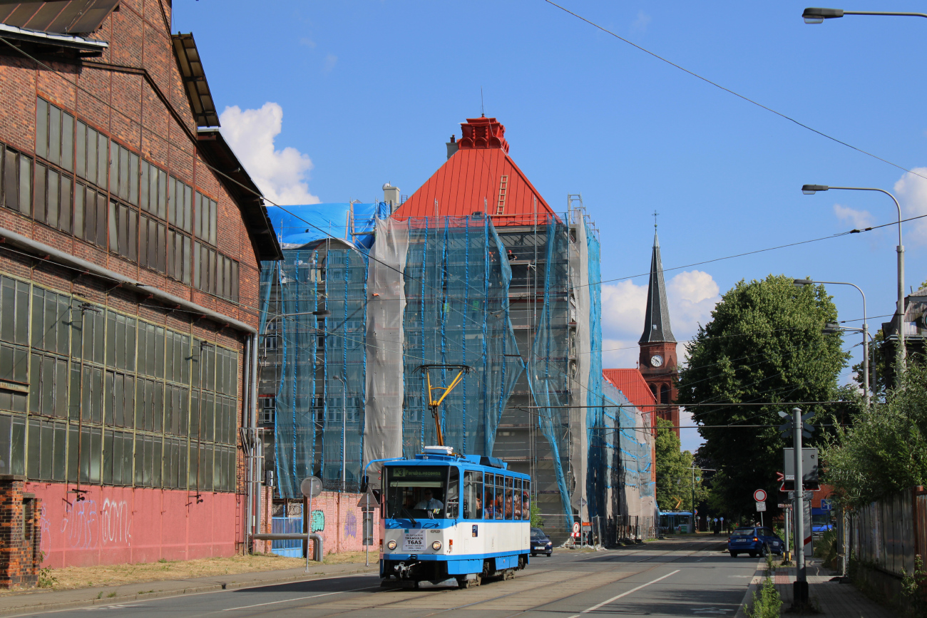 Ostrava, Tatra T6A5 № 1128; Ostrava — 29.6.2023 — Farewell of Tatra T6A5 trams