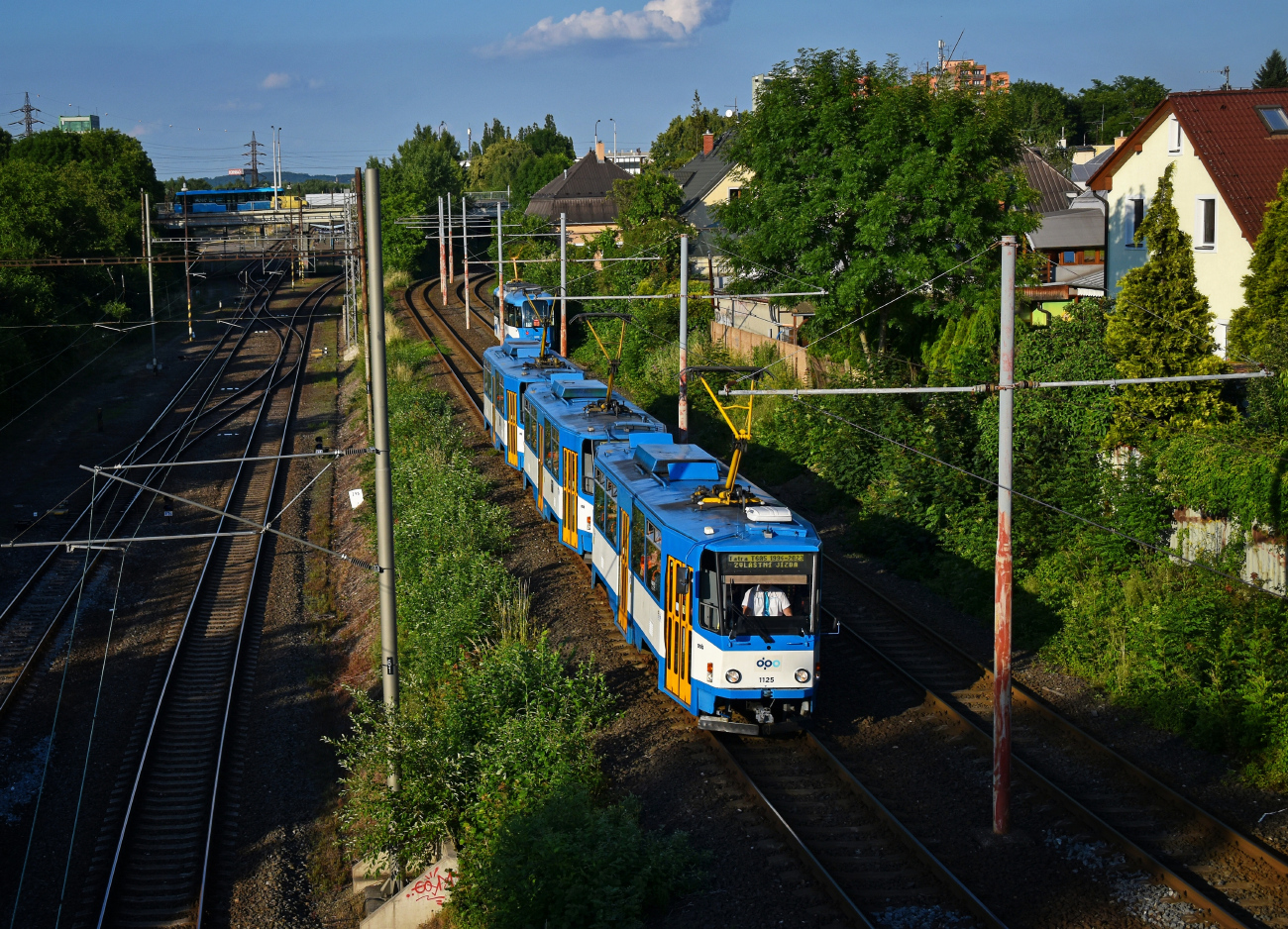 Острава, Tatra T6A5 № 1125; Острава — 29.6.2023 — Прощание с трамваями Татра Т6А5