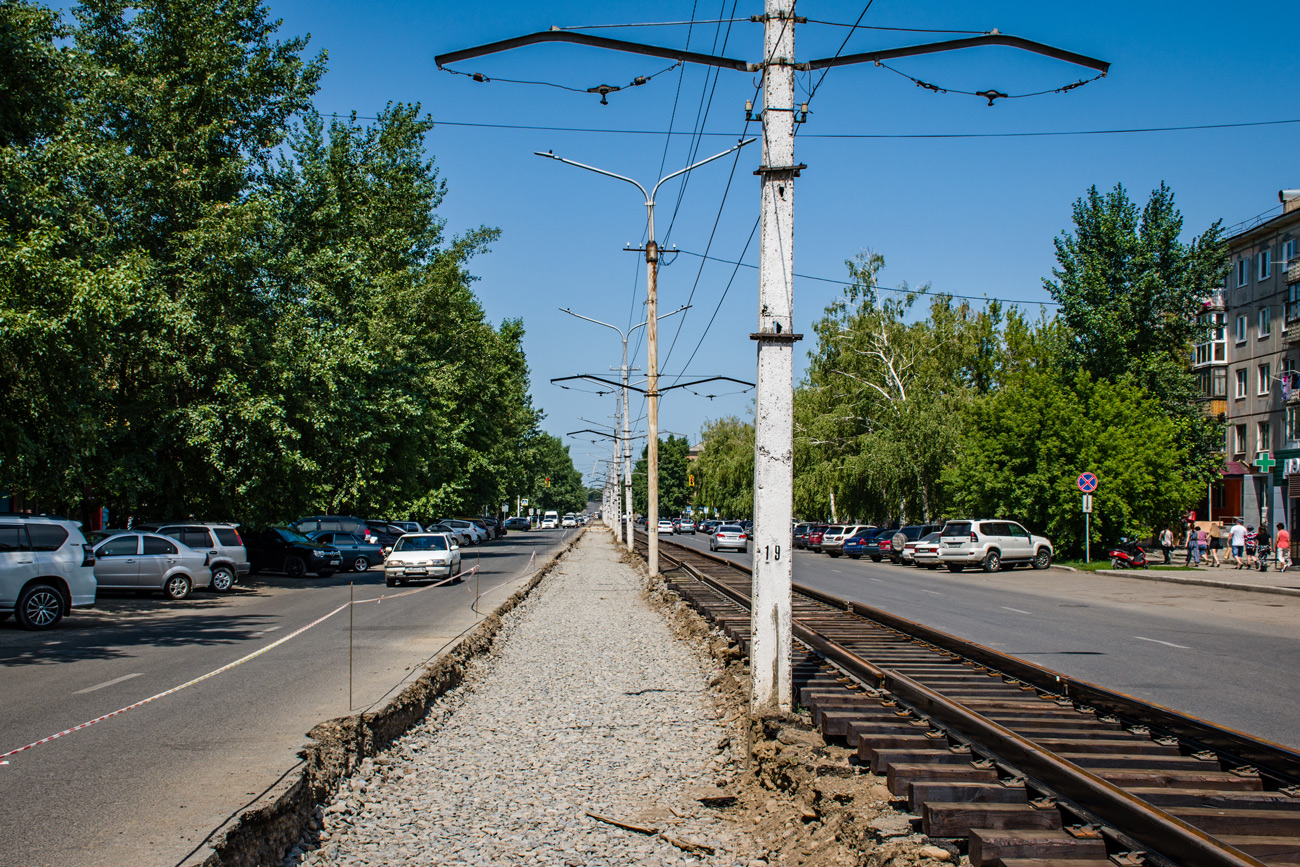 Усть-Каменогорск — Ремонты; Усть-Каменогорск — Трамвайные линии и инфраструктура