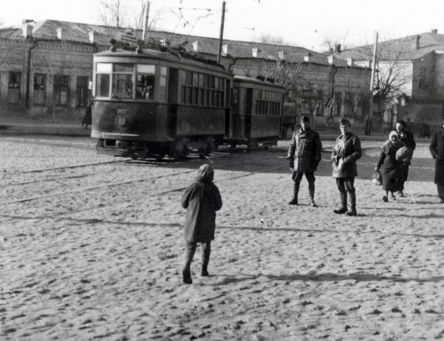 Dnipro, 2M Nr. 302; Dnipro — Old photos: Tram