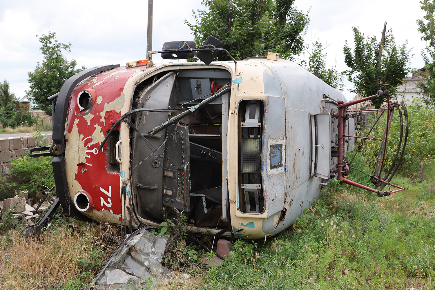 Mariupol, Tatra T3A № 723; Mariupol — Aftermath of Military Actions 24 February – 20 May 2022