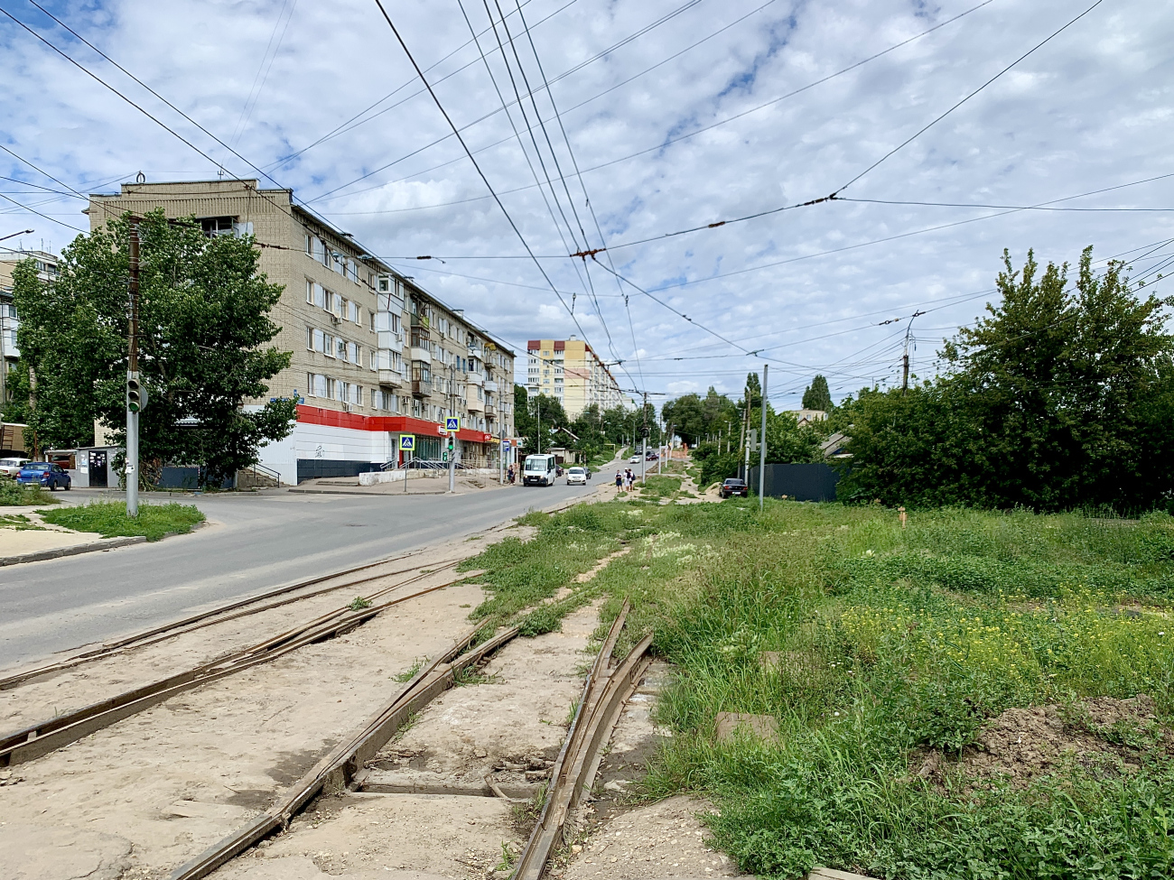 Saratov — Reconstruction of the tram network as part of the implementation of the high—speed tram project — route No. 8; Saratov — Reconstruction of the tram network as part of the implementation of the high—speed tram project — route No. 9