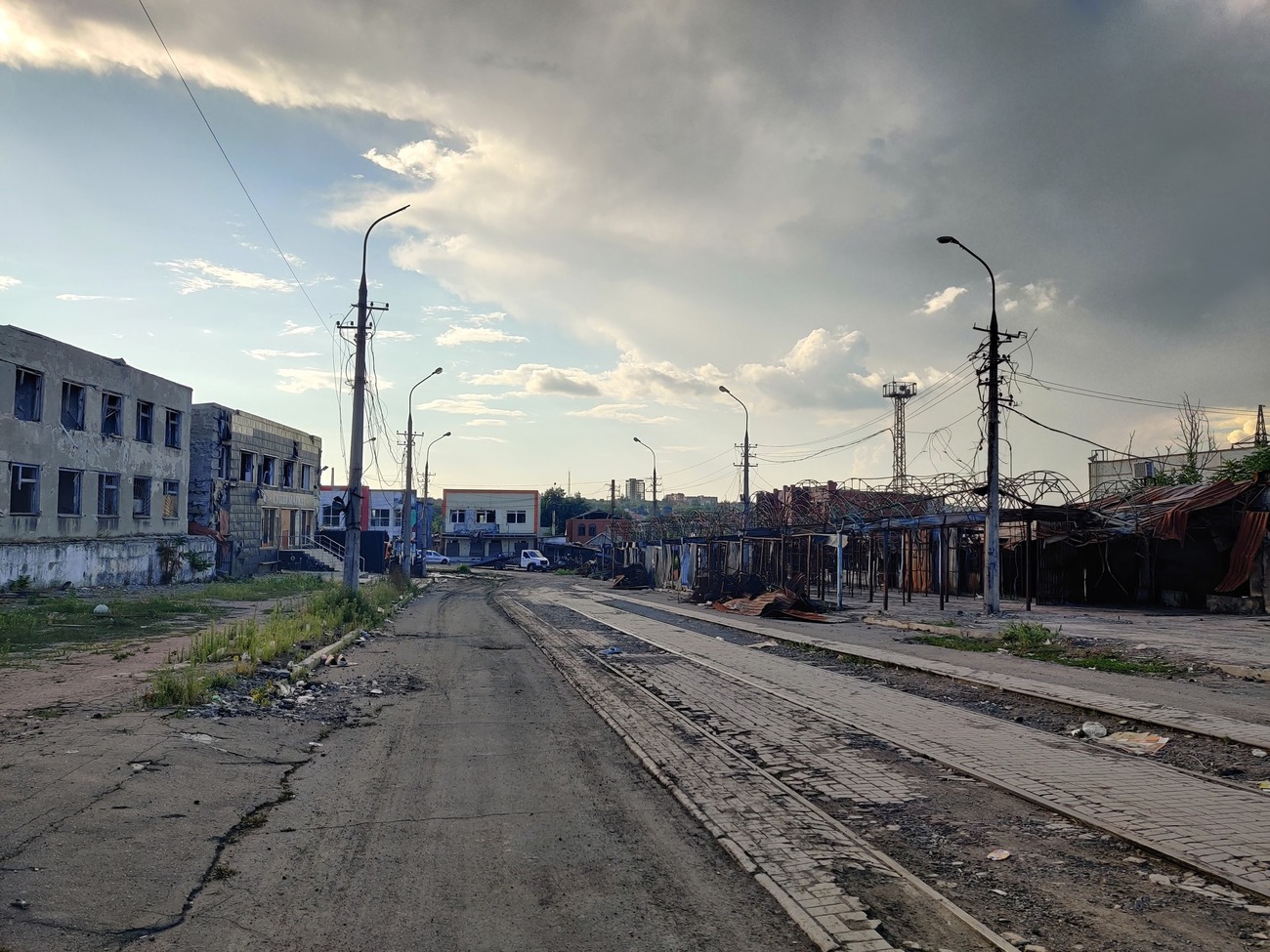 Mariupol — Aftermath of Military Actions 24 February – 20 May 2022; Mariupol — Tramway Lines and Infrastructure