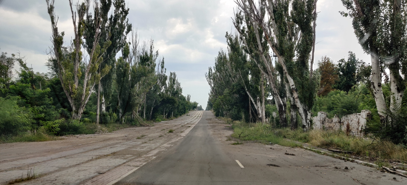 Mariupol — Aftermath of Military Actions 24 February – 20 May 2022; Mariupol — Tramway Lines and Infrastructure