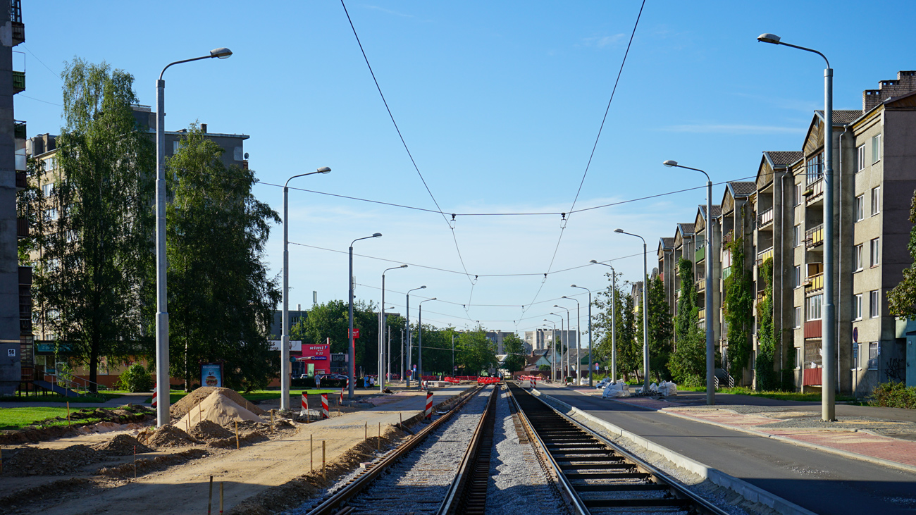 Daugavpils — Renovation of tracks on Smilšu street