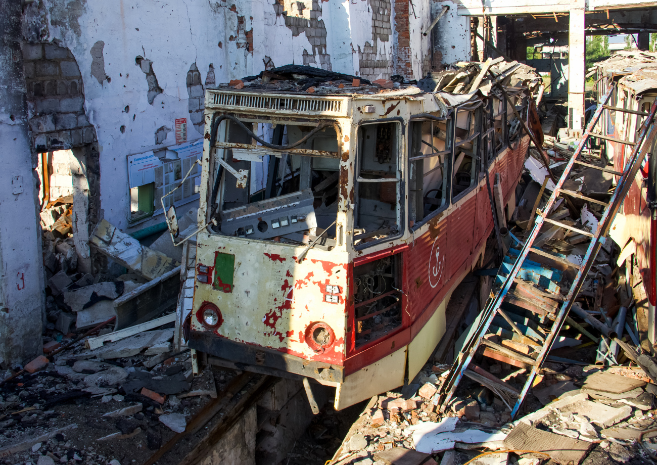Mariupol, 71-605 (KTM-5M3) № УВ-84; Mariupol — Aftermath of Military Actions 24 February – 20 May 2022