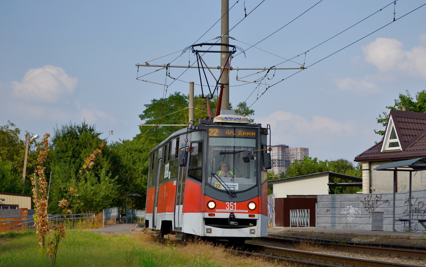 Krasnodara, 71-605ТН (КТМ-5М3Р8) № 351