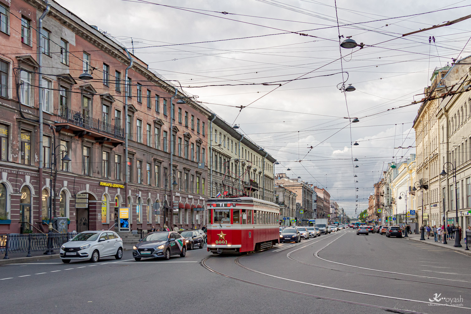 Санкт-Петербург, ЛМ-99/33 № 0001