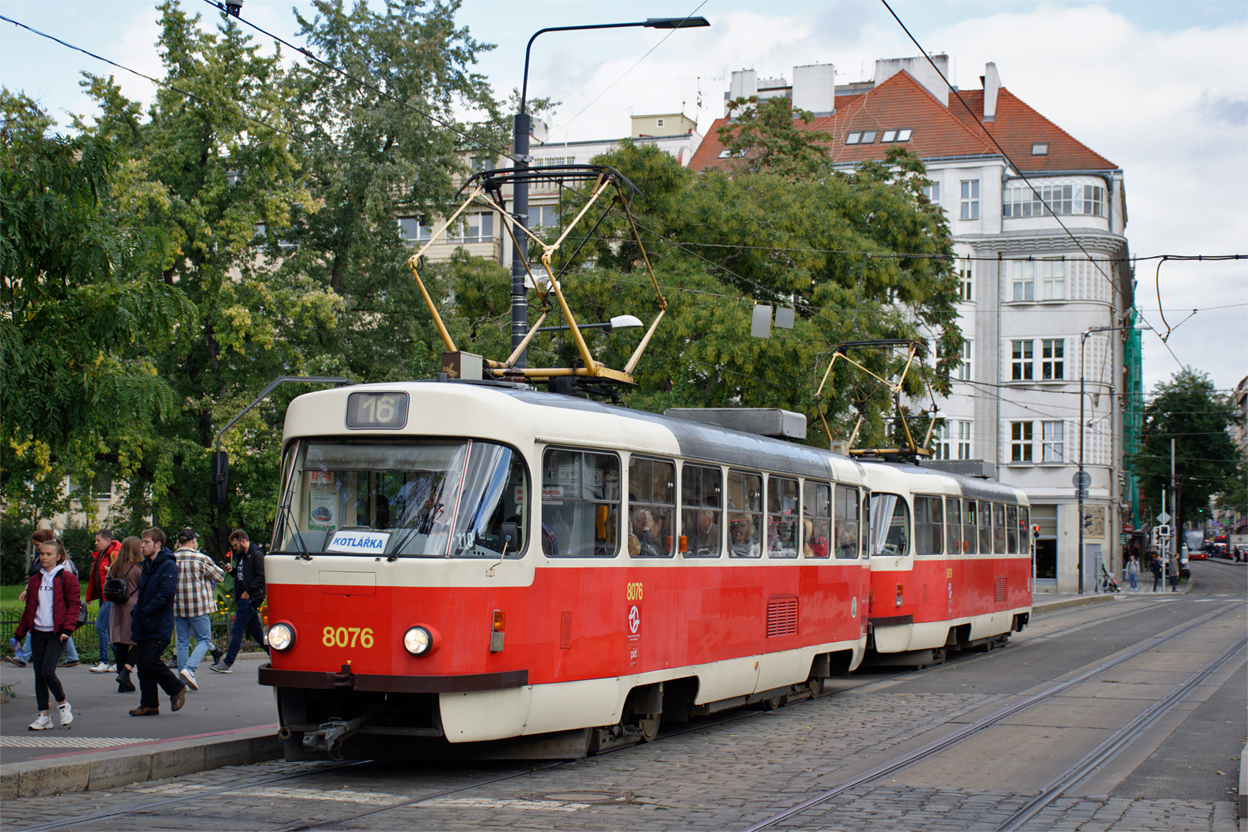 Praga, Tatra T3M2-DVC Nr 8076