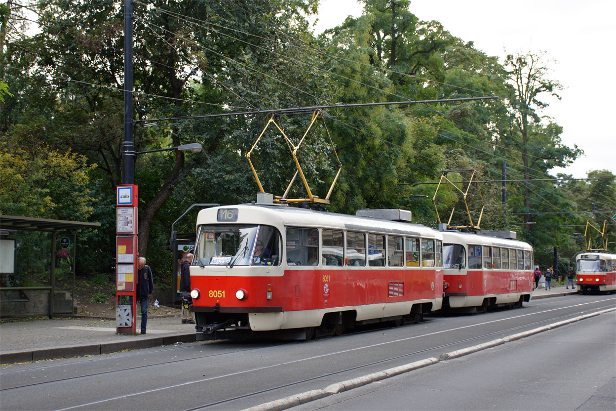 Praha, Tatra T3M2-DVC č. 8051
