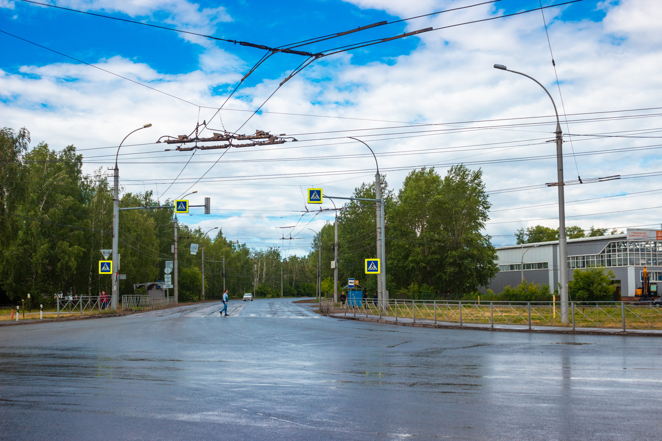 Novosibirsk — Tram and trolleybus roads