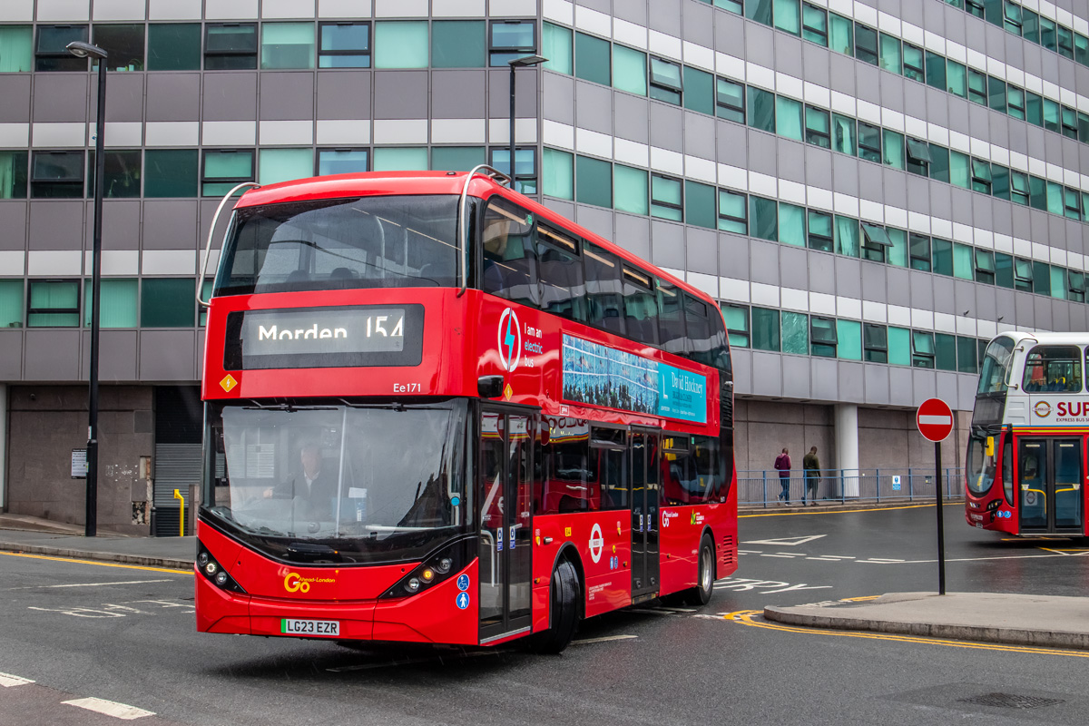 London, Alexander Dennis Enviro 400 EV Nr. Ee171