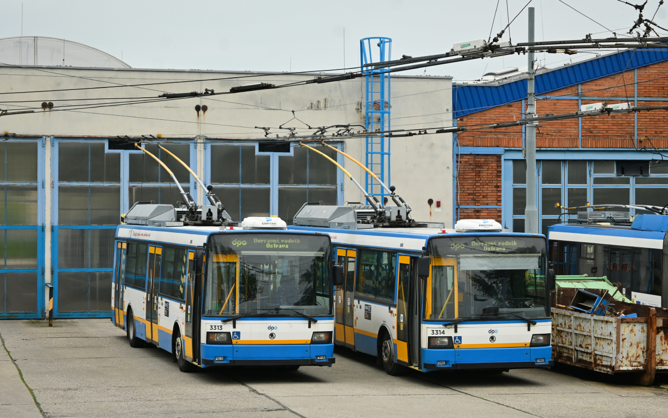 Острава, Škoda 21Tr № 3313; Острава — Прощание с троллейбусами Шкода 21Тр