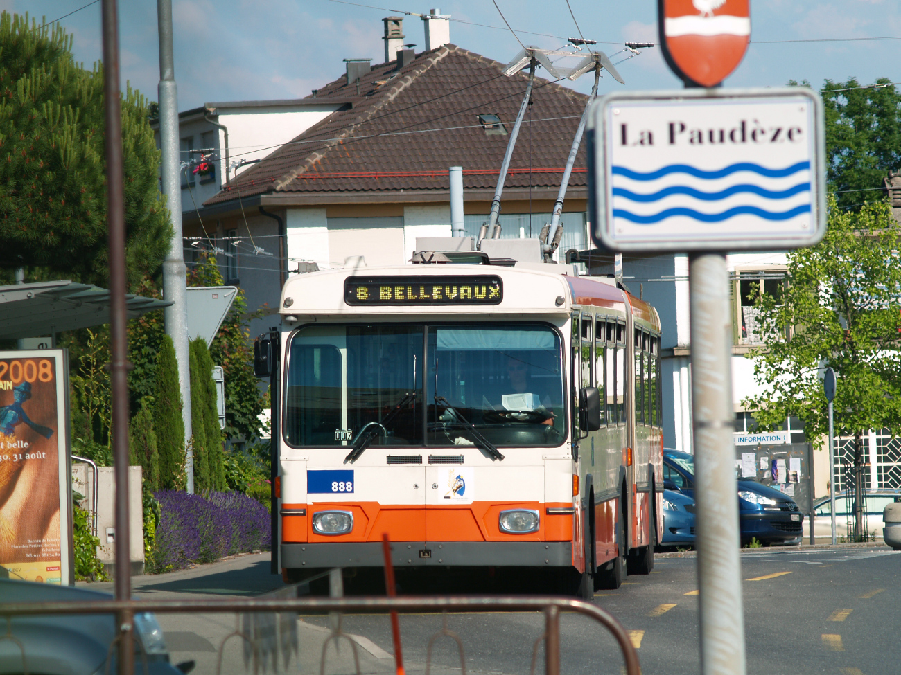 Lausanne, Saurer/Hess/BBC-SAAS GT 560/620-25 č. 888