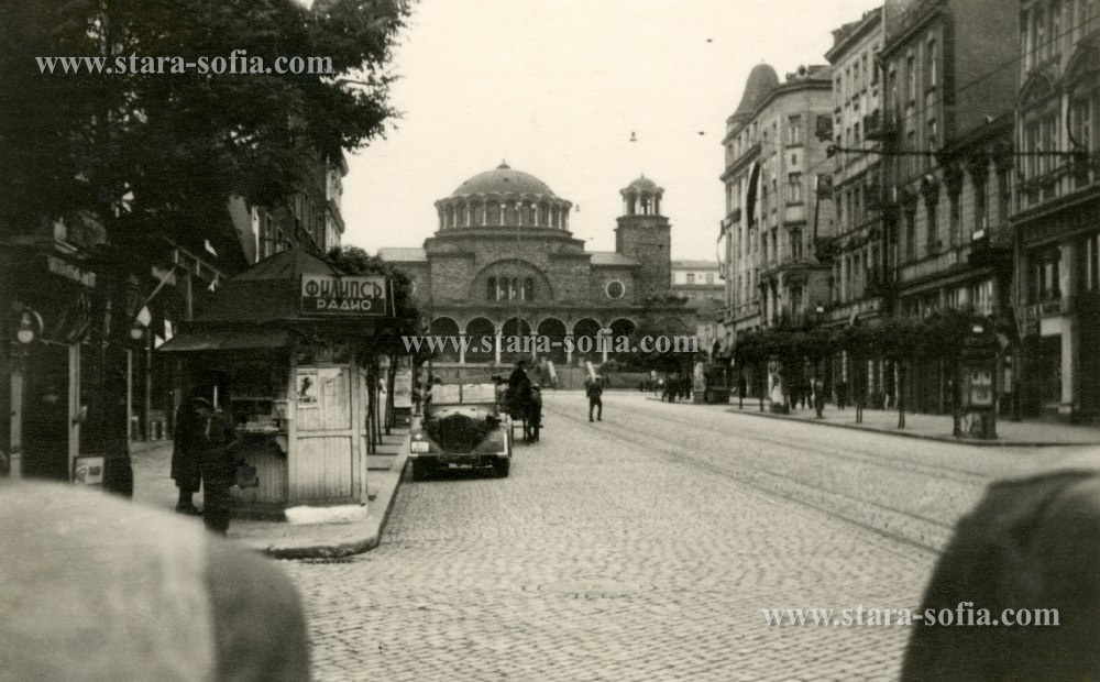 София — Исторически снимки — Трамвайна инфраструктура (1901–1942)