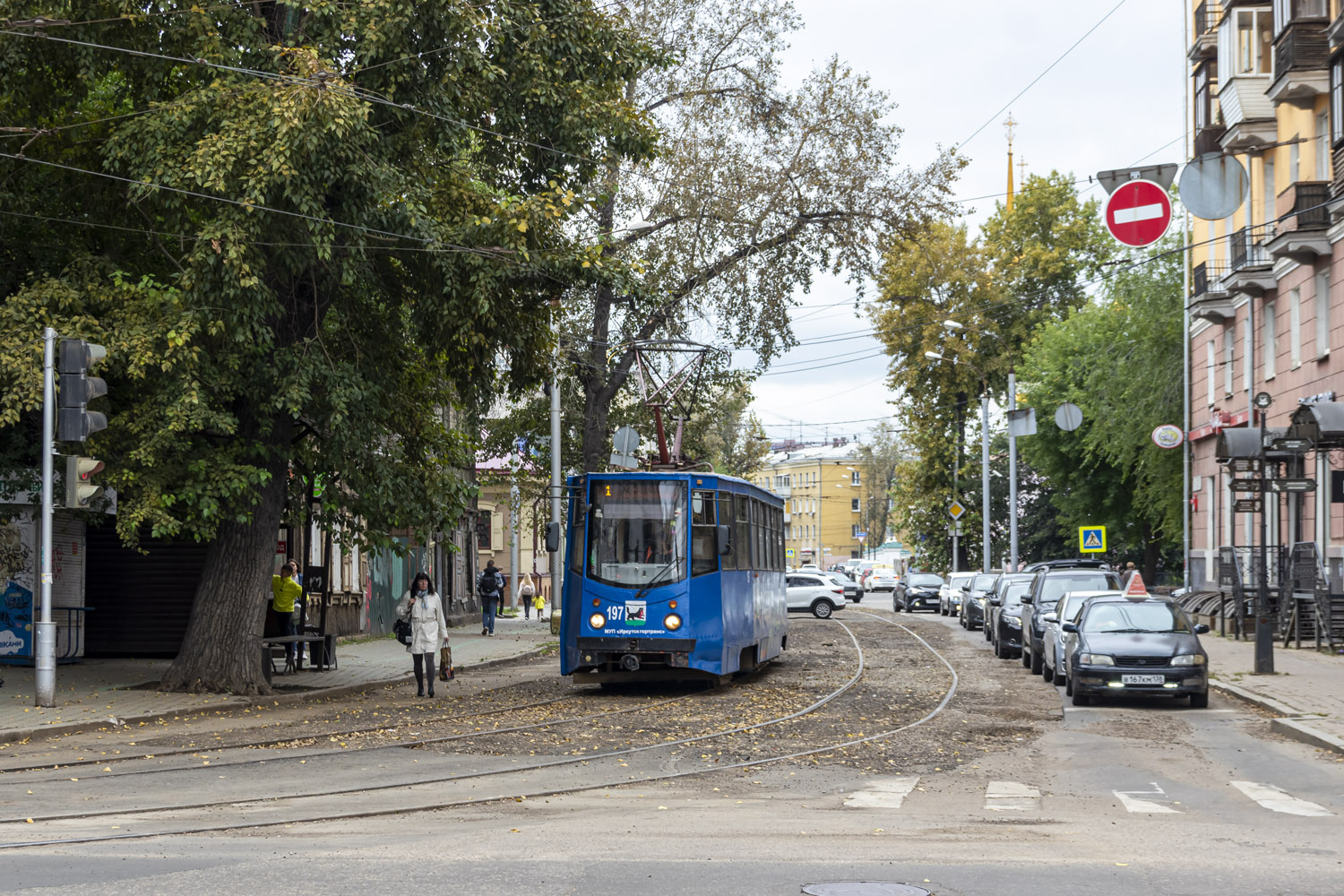 Irkutsk, 71-605ТН (КТМ-5М3Р8) # 197; Irkutsk — Repairs