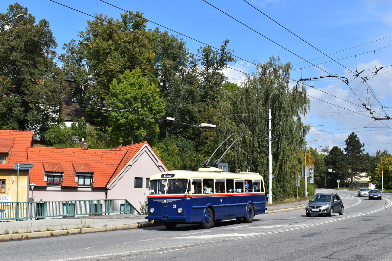 Brno, Škoda 7Tr4 N°. 31; Jihlava — Anniversary: 75 years of trolleybuses and 80 years of buses in Jihlava (23-24.09.2023)