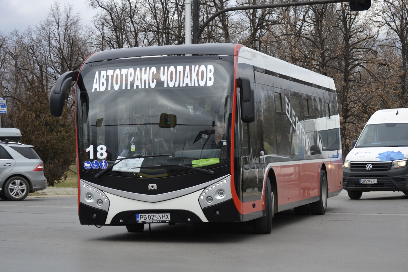 София, SOR NS 12 Electric № PB 0253 HX; София — Електробуси на тестове в София 2014 — 2023