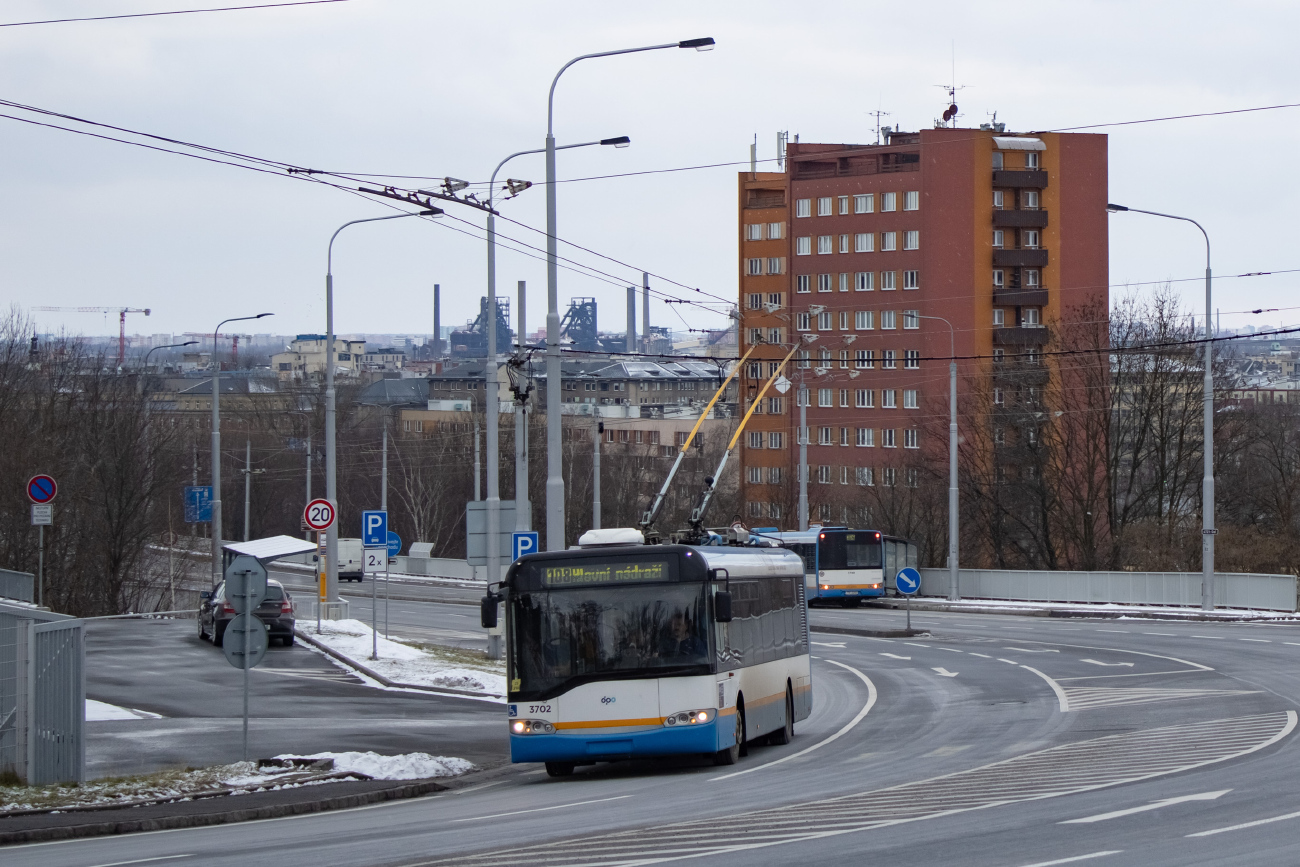 Острава, Solaris Trollino II 12 AC № 3702