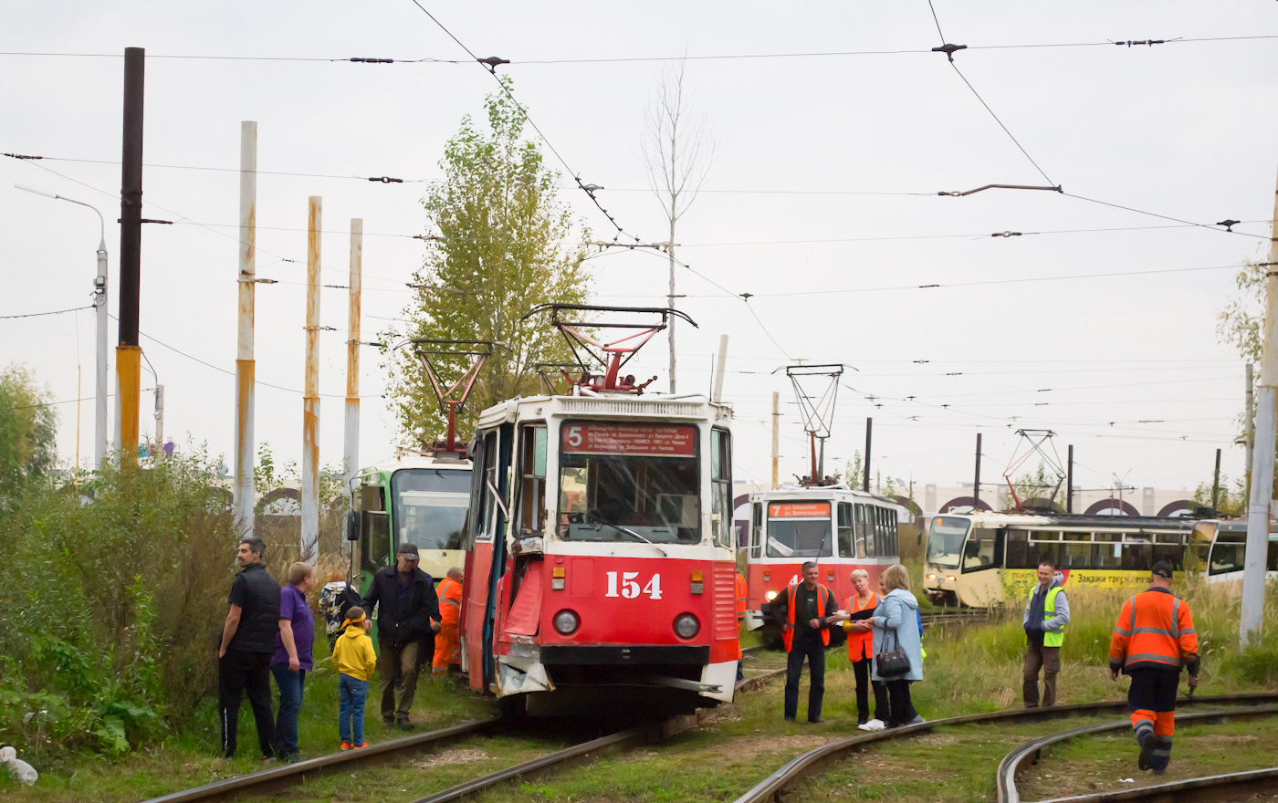 Yaroslavl, 71-605 (KTM-5M3) # 154; Yaroslavl — Incidents