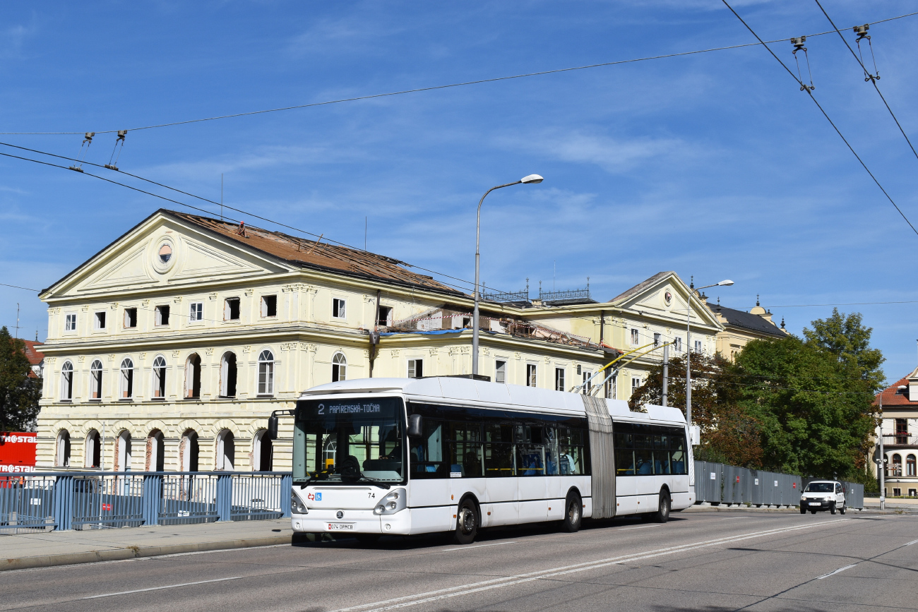 České Budějovice, Škoda 25Tr Irisbus Citelis № 74