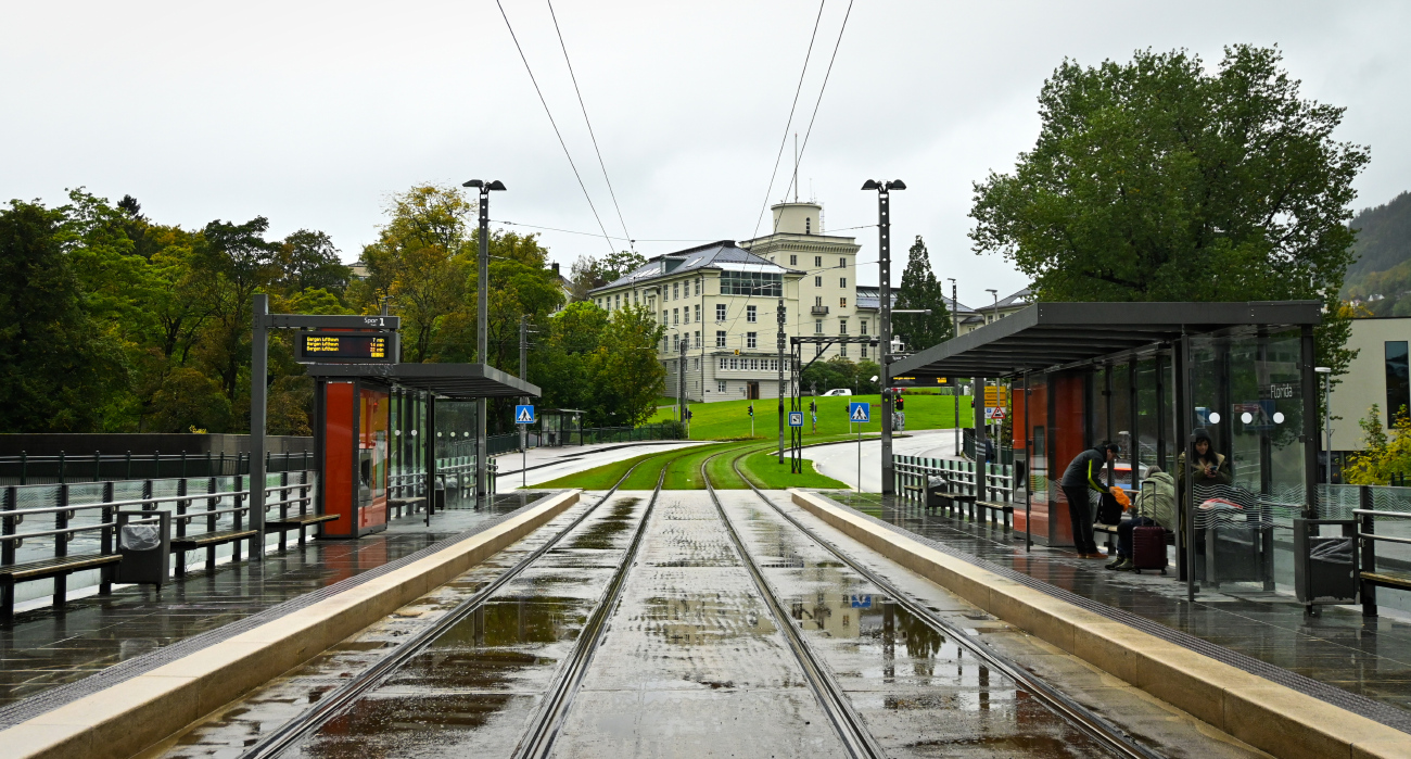 Bergen — Tramway Lines and Infrastructure