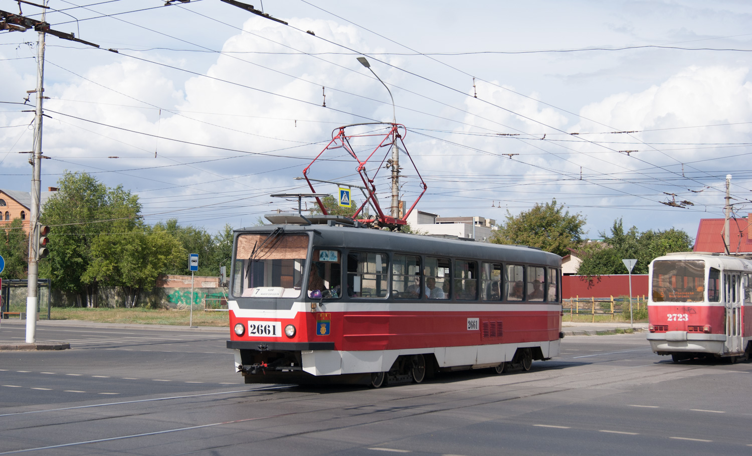 Волгоград, Tatra T3SU мод. ВЗСМ № 2661