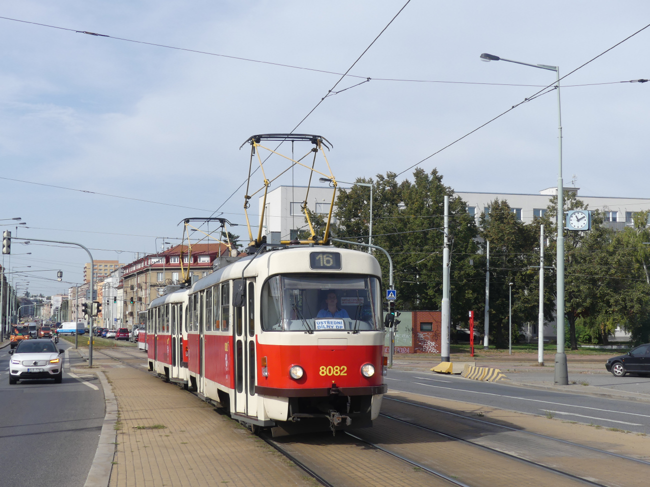 Prague, Tatra T3M2-DVC № 8082