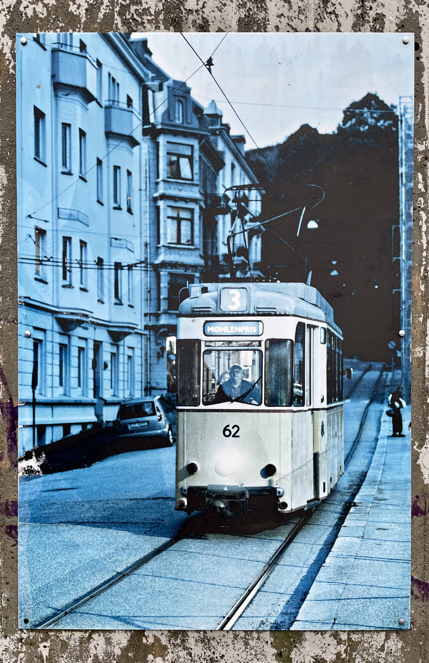 Bergen, Reko TZ69 č. 62; Bergen — Miscellaneous photos; Bergen — Tramway Lines and Infrastructure