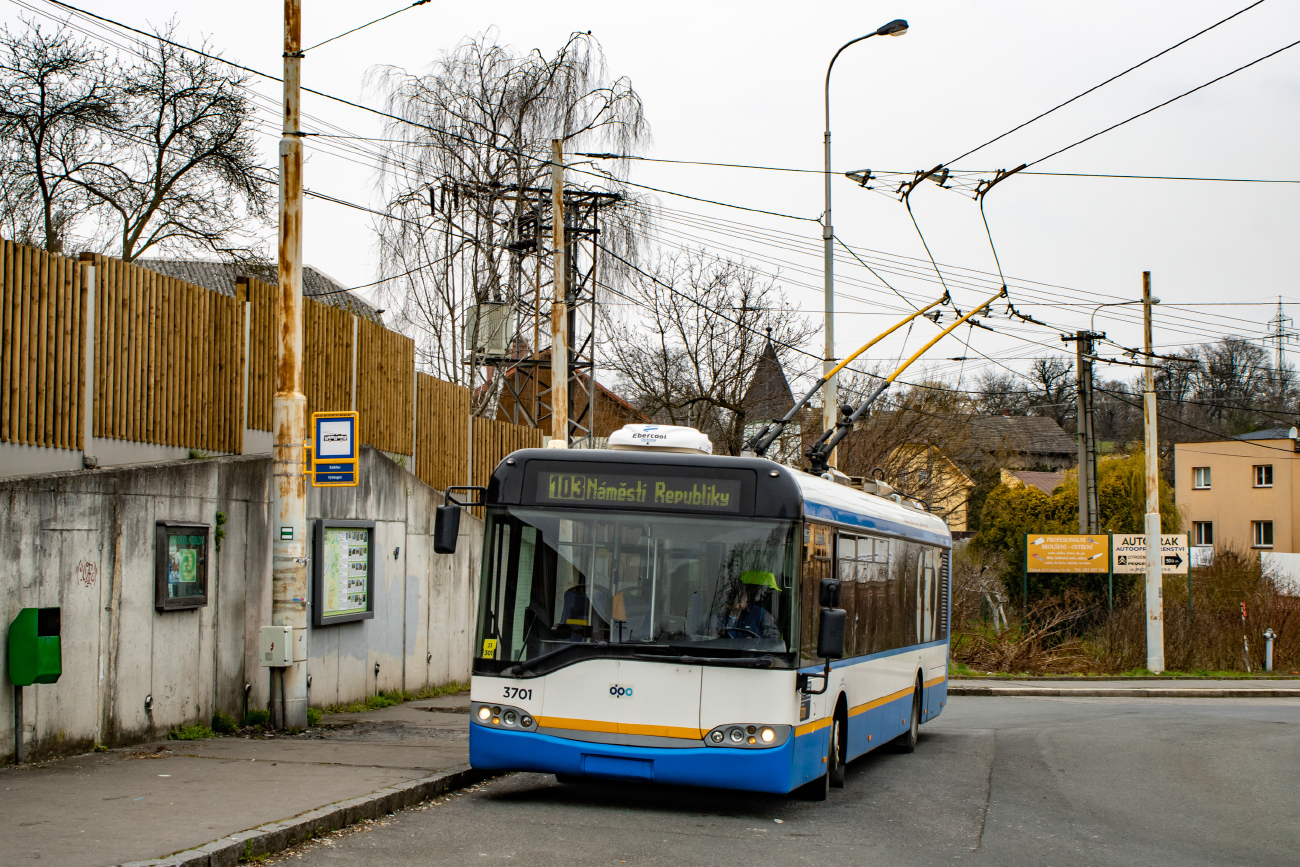 Ostrava, Solaris Trollino II 12 AC № 3701