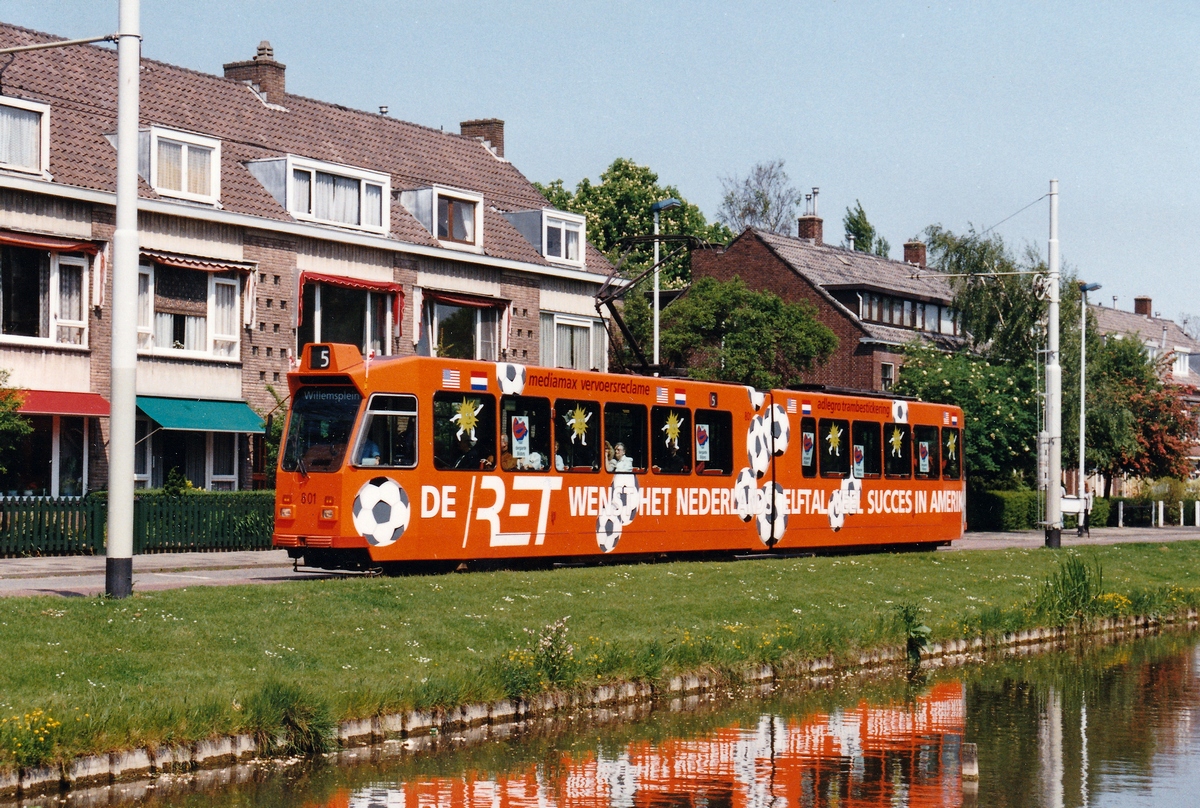Роттердам, Duewag ZGT6 № 801